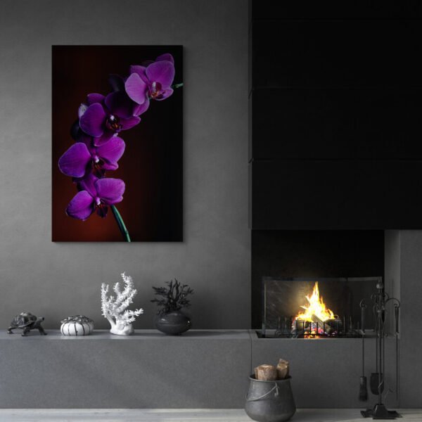 Cuadro Orquídea Violeta