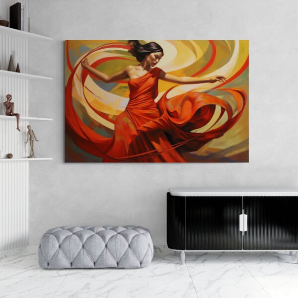 Cuadro Bailarina Moderna