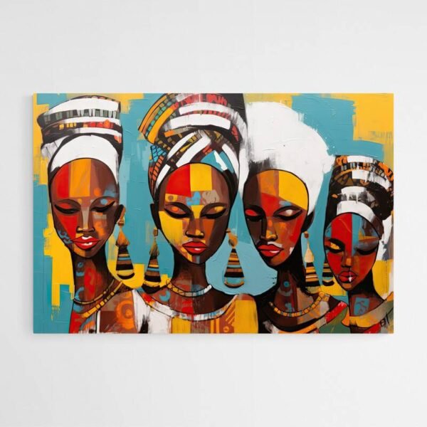 Cuadro Africano Moderno