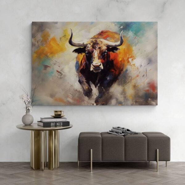 Cuadro Toro Moderno