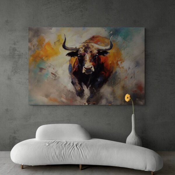 Cuadro Toro Moderno