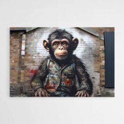 Cuadro Mono Street Art