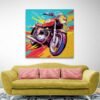 Cuadro Pop Art Moto