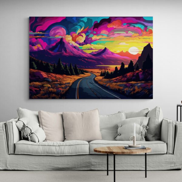 Cuadro Pop Art Paisaje