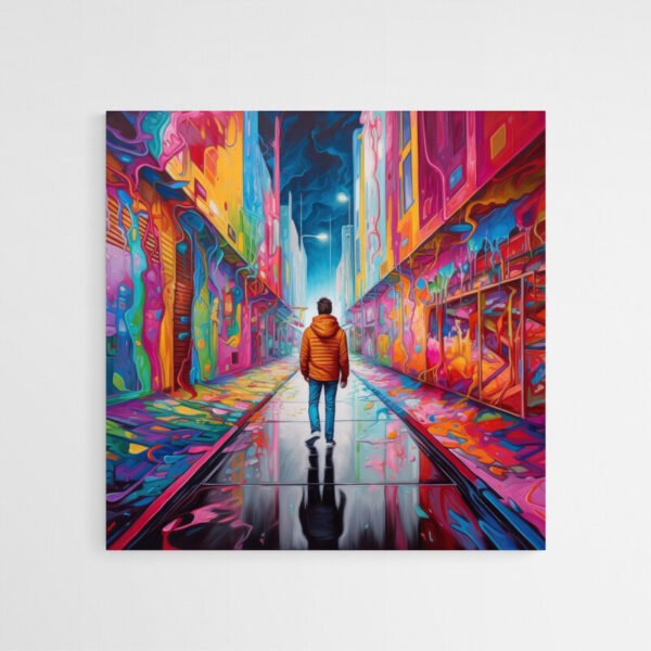 Cuadro Multicolor Street Art