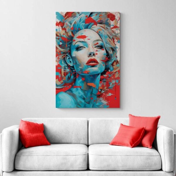 Cuadro Retrato Mujer Moderna