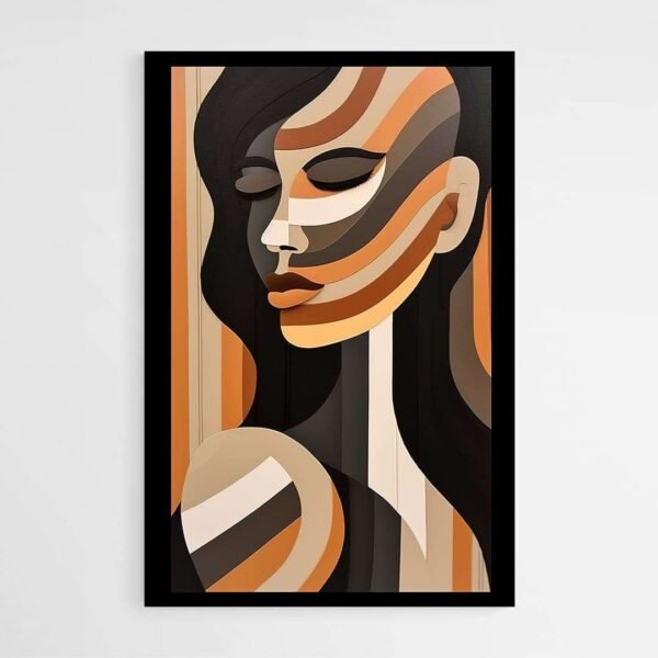 Cuadro Rostro Abstracto