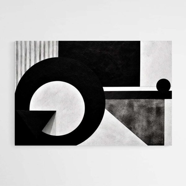 Cuadro Blanco y Negro Diseño