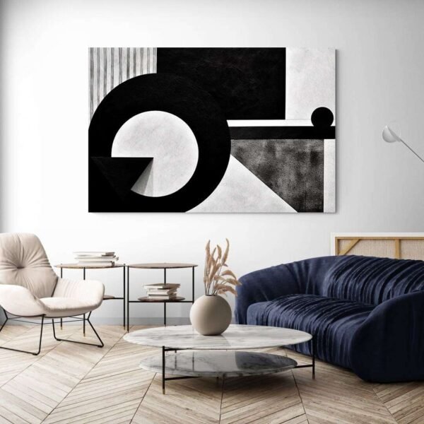 Cuadro Blanco y Negro Diseño