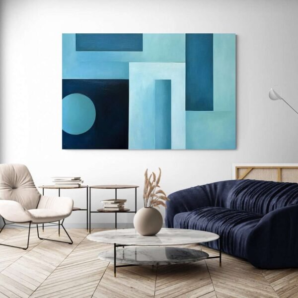 Cuadro Decoración Azul