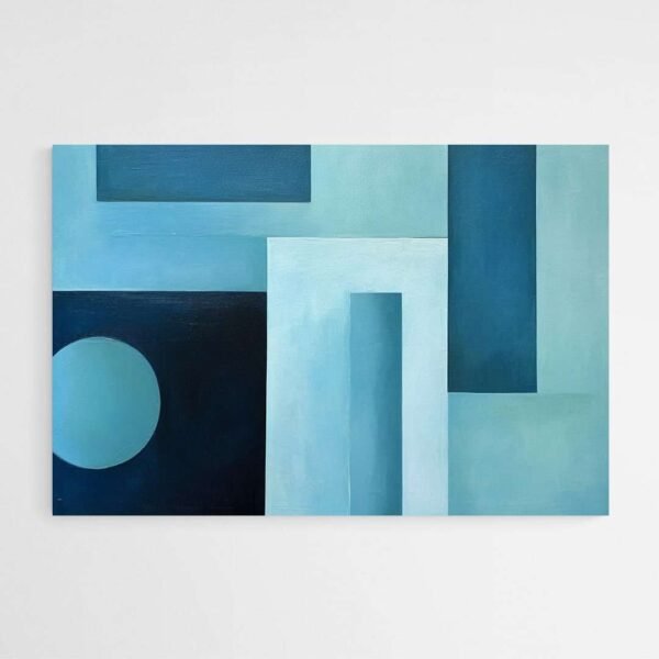 Cuadro Decoración Azul