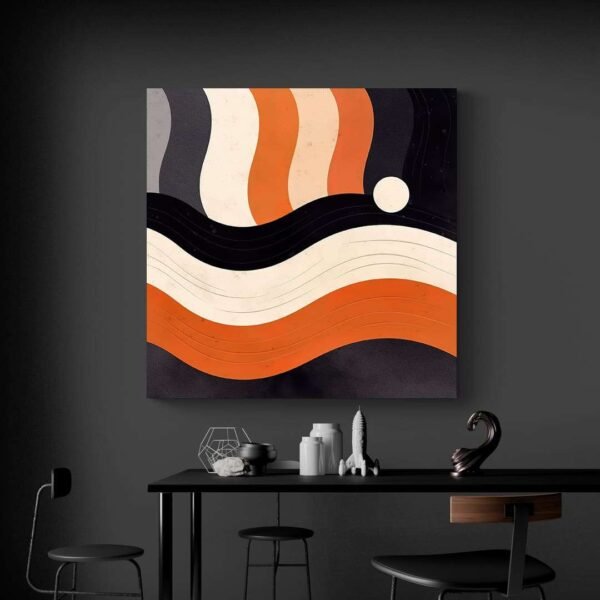 Cuadro Moderno Naranja