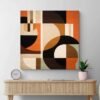 Cuadro Pintura Geométrica Moderna