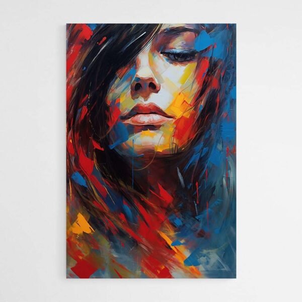 Cuadro Rostro Mujer Moderno