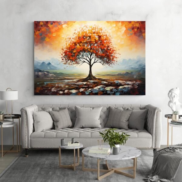 Cuadro Árbol Otoño