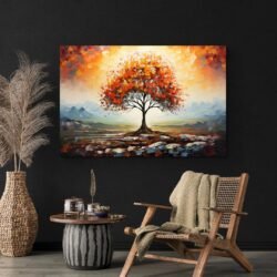 Cuadro Árbol Otoño