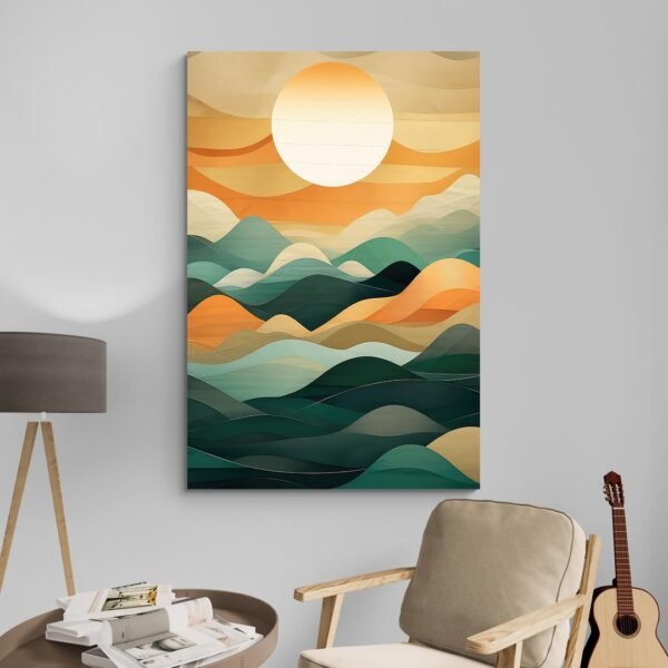 Cuadro Pintura Moderno Paisaje