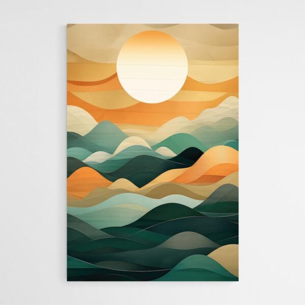 Cuadro Pintura Moderno Paisaje