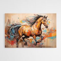 Cuadro Caballo Pintura Contemporánea