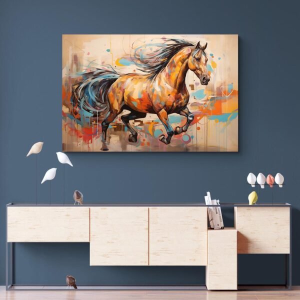 Cuadro Caballo Pintura Contemporánea