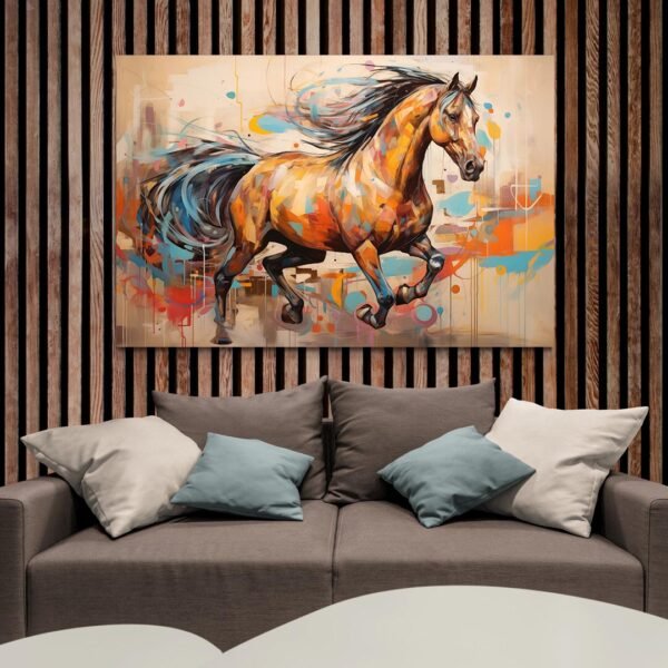 Cuadro Caballo Pintura Contemporánea