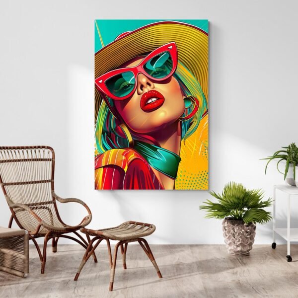 Cuadro Lady Gaga Pop Art