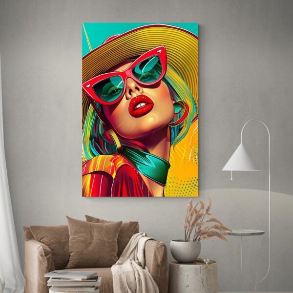 Cuadro Lady Gaga Pop Art