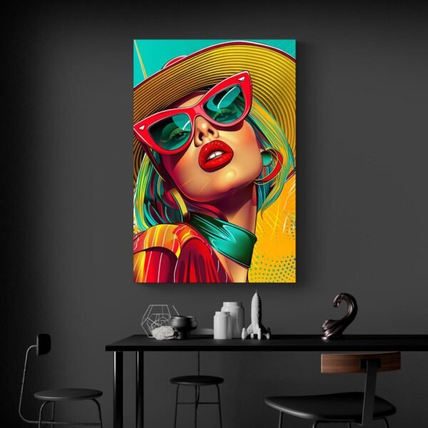 Cuadro Lady Gaga Pop Art